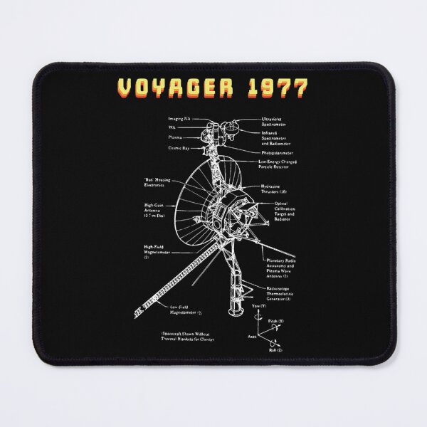 Item preview, Voyager 1977 Shirt Space Probe Mission designed and sold by TomoyaSukusi.