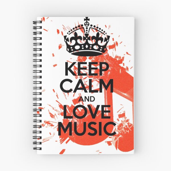 Item preview, Keep Calm and Love Music designed and sold by Eiko1895.