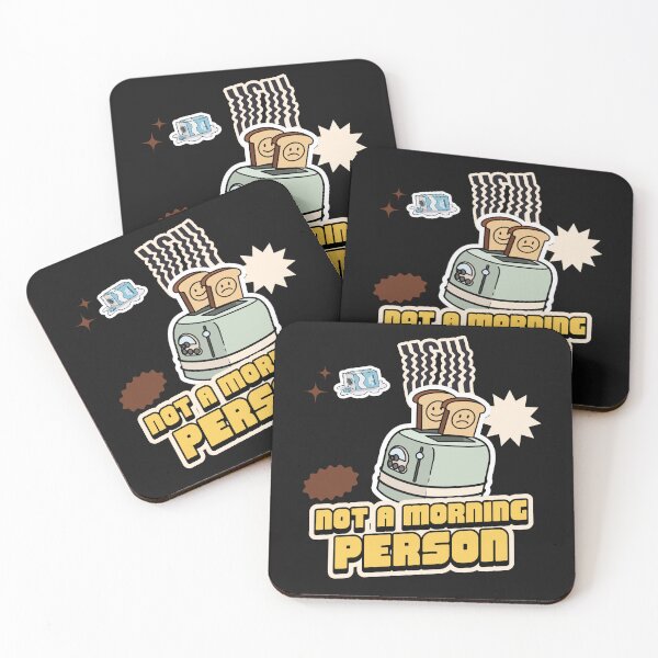 Item preview, Not a morning person designed and sold by Monskyart.