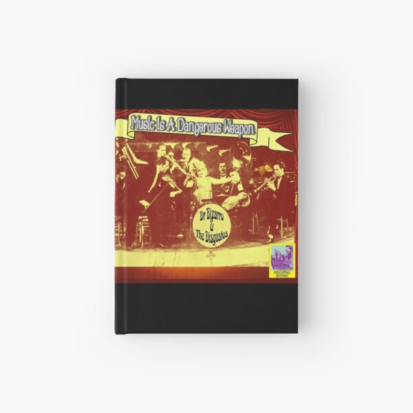 Music is a Dangerous Weapon Hardcover Journal