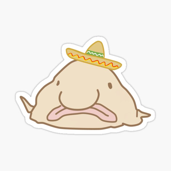 El blobfish Sticker