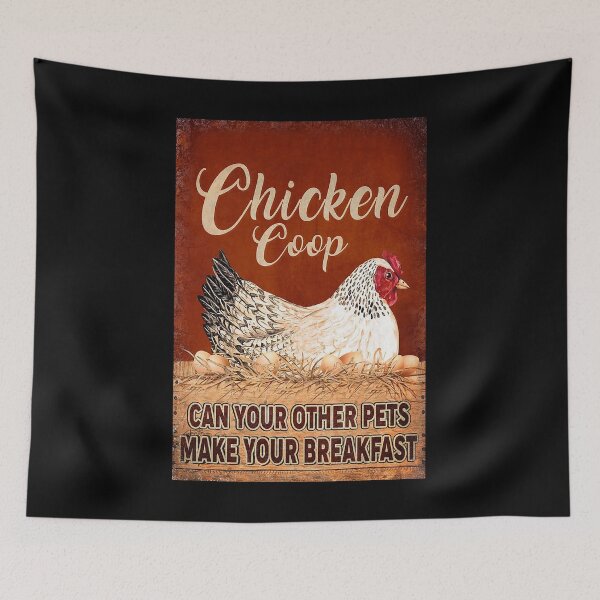 Item preview, Chicken coop can your other pets make your breakfast chicken lover designed and sold by TeganCrafford.