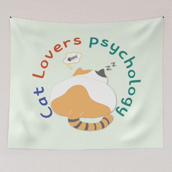 Item preview, cat lovers psychology designed and sold by daddy-Lee.