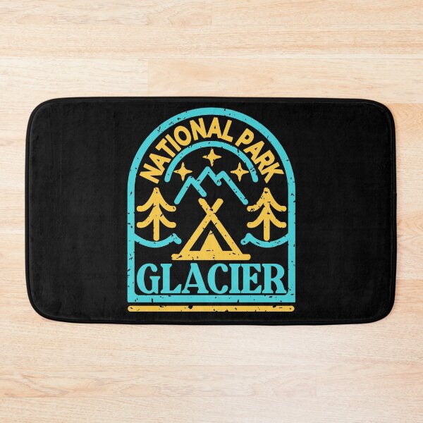 Item preview, Glacier national park monoline designed and sold by Nature-mark.