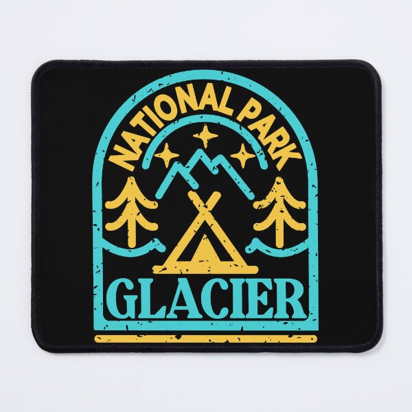 Item preview, Glacier national park monoline designed and sold by Nature-mark.