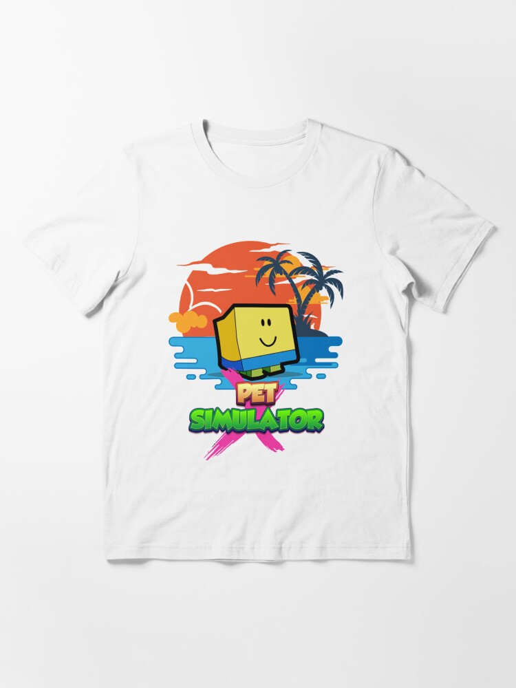 Roblox Pet Simulator X Kids Printed T-shirt Various Sizes 