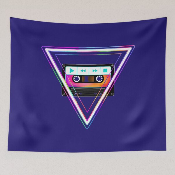 Item preview, Totally Triangular 80s Cassette Tape designed and sold by TomoyaSukusi.