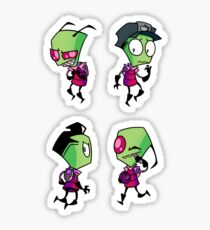 Zim Sticker Set Sticker