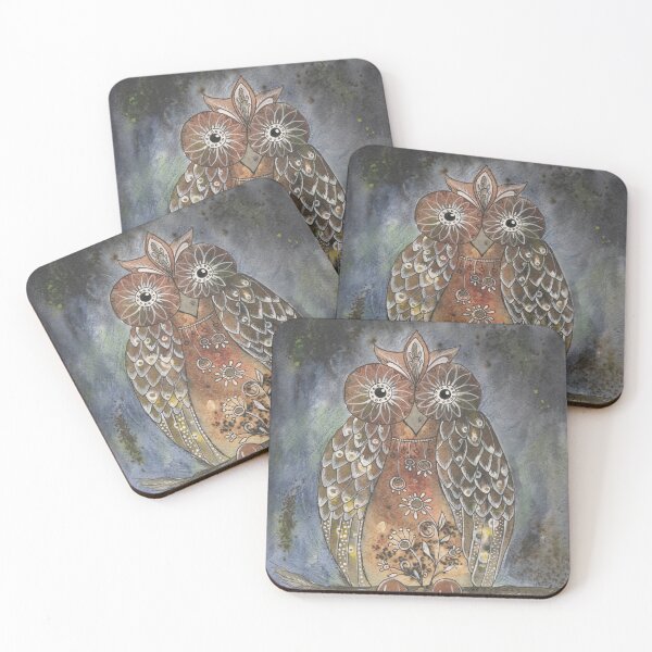 Item preview, Owl on a branch designed and sold by TatianaAltati.