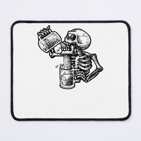 Item preview, Drunk skull designed and sold by PETERKAKOS.