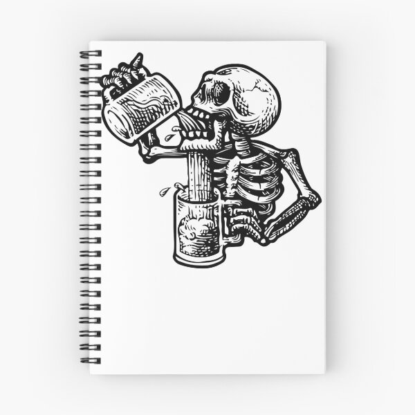 Item preview, Drunk skull designed and sold by PETERKAKOS.