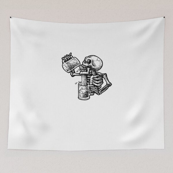 Item preview, Drunk skull designed and sold by PETERKAKOS.