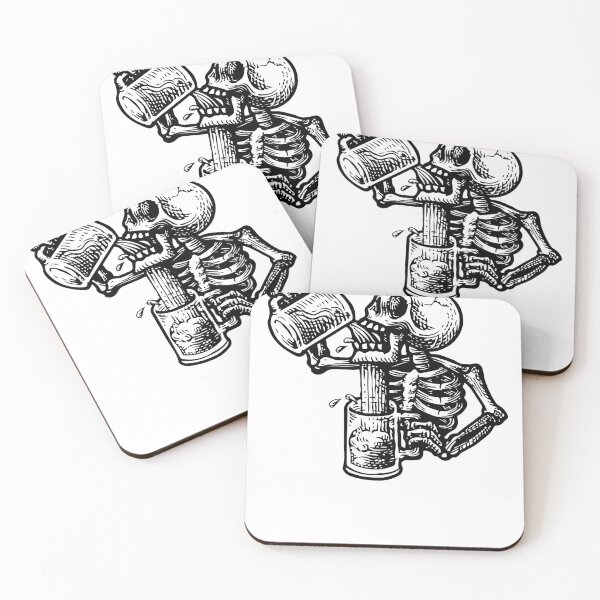 Item preview, Drunk skull designed and sold by PETERKAKOS.