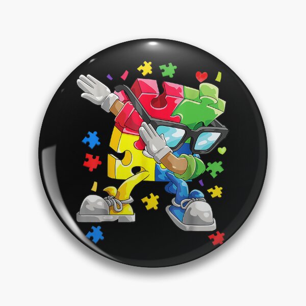 Item preview, Autism Awareness Boys Kids Dabbing Puzzle Piece Sunglasses designed and sold by Chad6438.