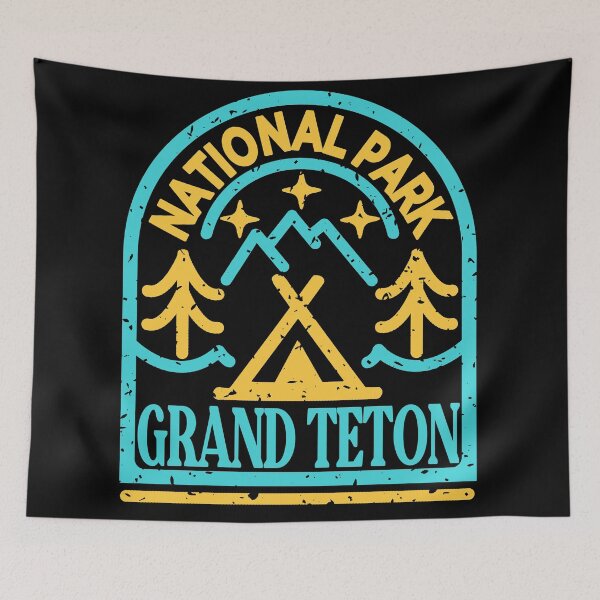Artikelvorschau, Grand-Teton-Nationalpark-Monolin entworfen und verkauft von Nature-mark.