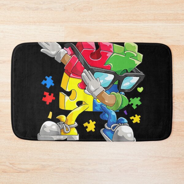 Item preview, Autism Awareness Boys Kids Dabbing Puzzle Piece Sunglasses designed and sold by Chad6438.