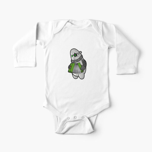 BubbleRock - Piano Accordion Hero Long Sleeve Baby One-Piece