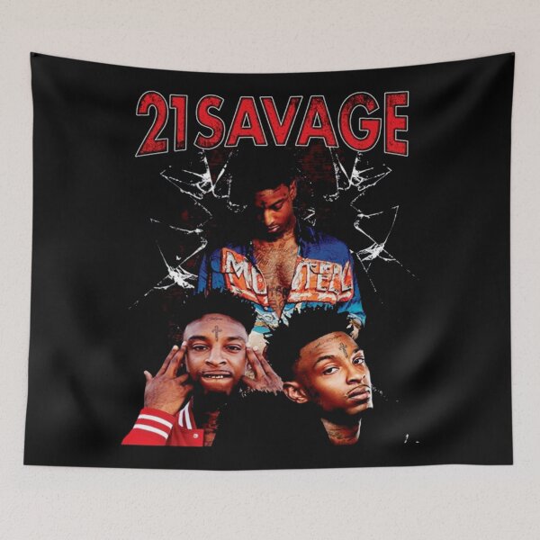 Item preview, Vintage Rap Tee 21 designed and sold by DesignUSArt.