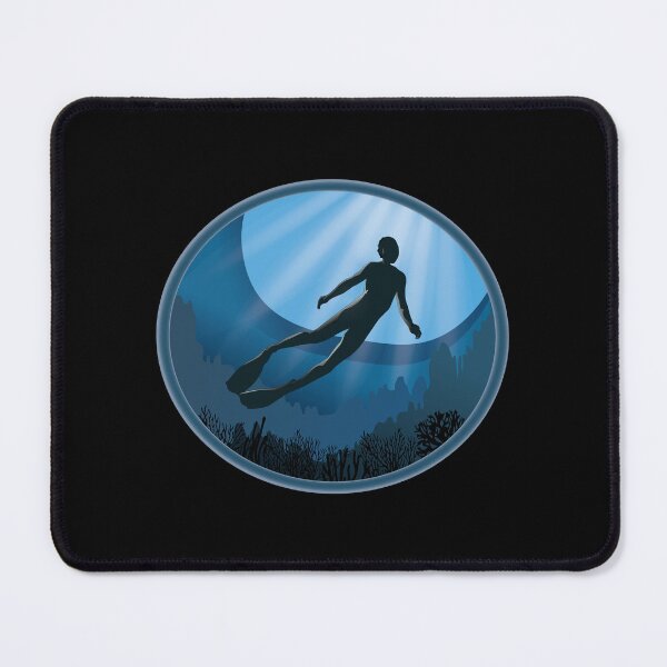 Item preview, Freedive - The Ocean Is Calling designed and sold by TheInkElephant.