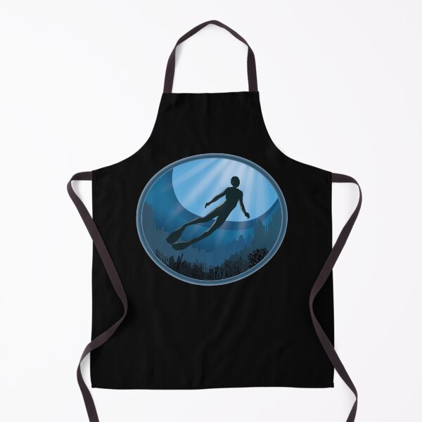 Item preview, Freedive - The Ocean Is Calling designed and sold by TheInkElephant.