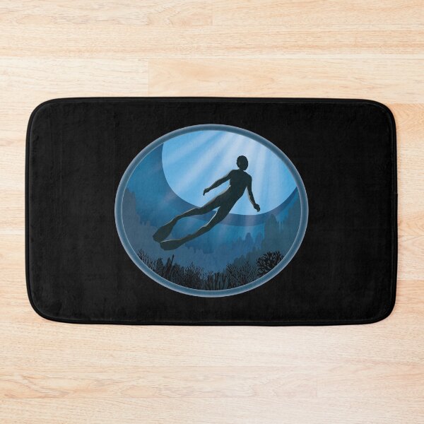 Item preview, Freedive - The Ocean Is Calling designed and sold by TheInkElephant.