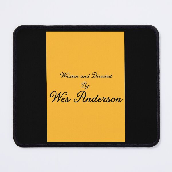 Item preview, Written and directed by Wes Anderson Poster designed and sold by ovallwfparid.
