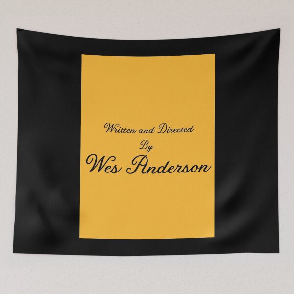 Item preview, Written and directed by Wes Anderson Poster designed and sold by ovallwfparid.