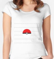 Pokemon Pokeball Women's Fitted Scoop T-Shirt