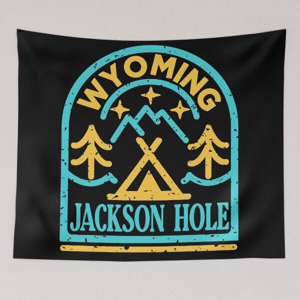 Item preview, jackson hole wyoming monoline designed and sold by Nature-mark.