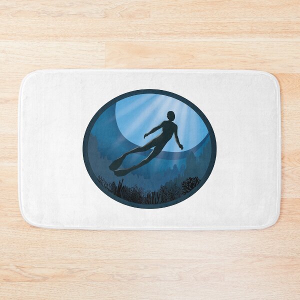 Item preview, Freedive - The Ocean Is Calling designed and sold by TheInkElephant.