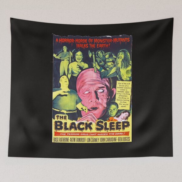 Item preview, The Black Sleep 50s Horror Scariest Movie  designed and sold by spejaw0.
