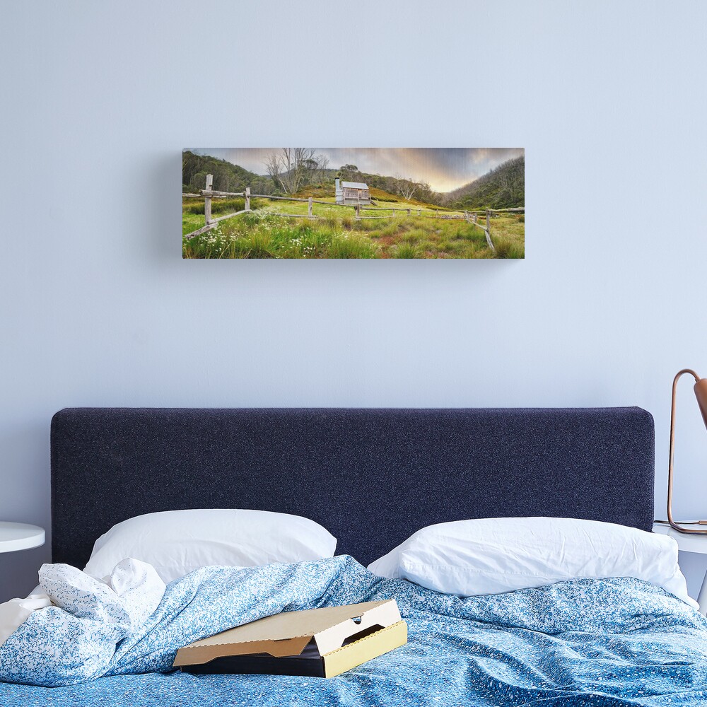 Silver Brumby Hut, Mt Hotham, Victoria, Australia Canvas Print