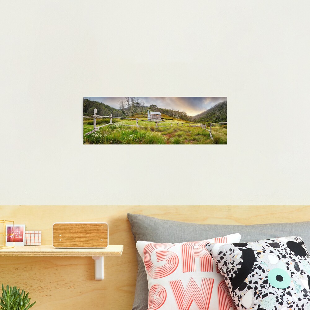 Silver Brumby Hut, Mt Hotham, Victoria, Australia Photographic Print