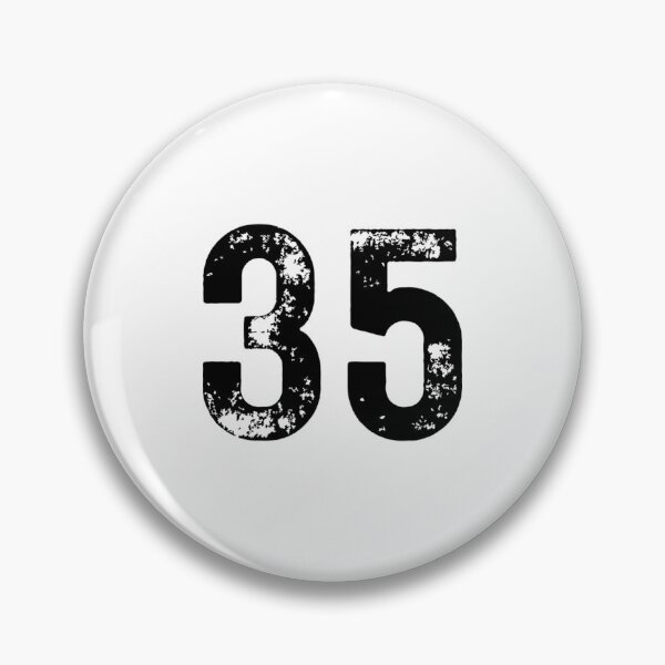 Item preview, 35 T-ShirtBig Number 35 for Birthday Thirty Five K-pop Merchandise designed and sold by GeorgMala.