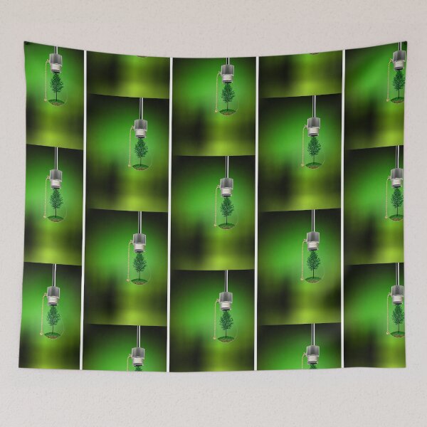 Item preview, Tree in Hanging Bulb  designed and sold by phuoc43.
