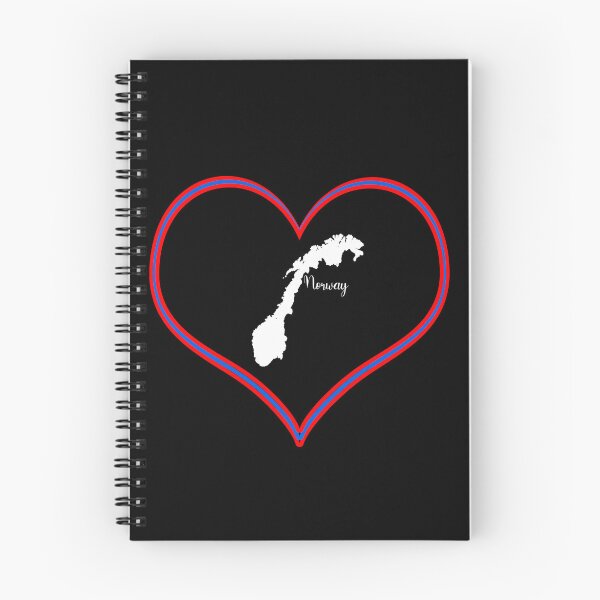 Item preview, Black heart map Norway designed and sold by Astralia.