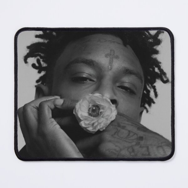 Item preview, Savages With Flower Black White designed and sold by DesignUSArt.