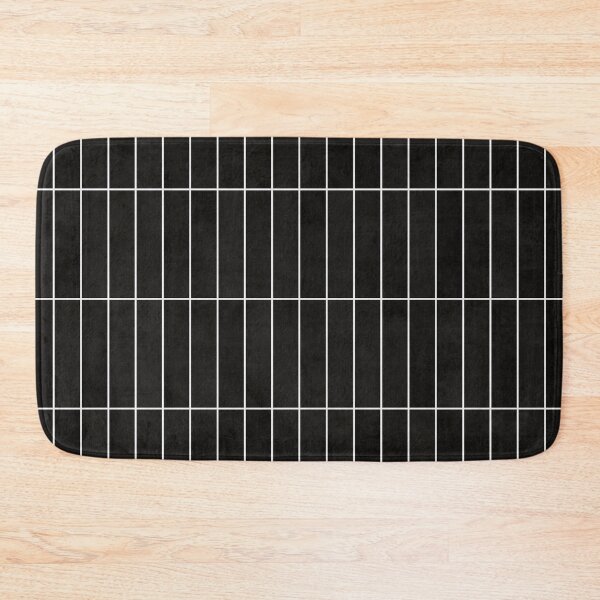 Item preview, Rectangular Grid Pattern - Black designed and sold by Zoltan Ratko.