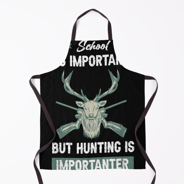 Item preview, School is important but hunting is importanter gift lover designed and sold by expertysenia.