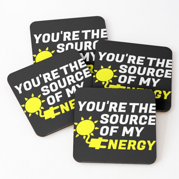 Item preview, You are the source of my Energy - Romantic green electricity design Essential . designed and sold by ovallwfparid.