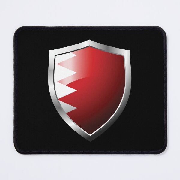 Item preview, Strong Bahrain Flag Shield Country designed and sold by HelloFromAja.