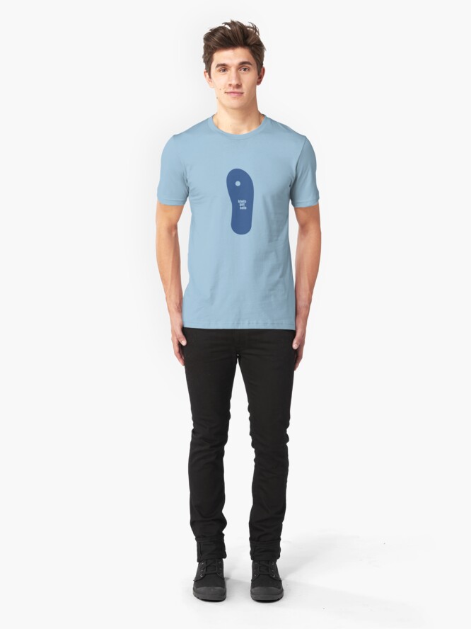 Alternate view of Kiwis got sole Slim Fit T-Shirt