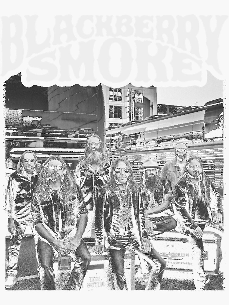 "BLACKBERRY SMOKE " Sticker for Sale by RebekahShin Redbubble