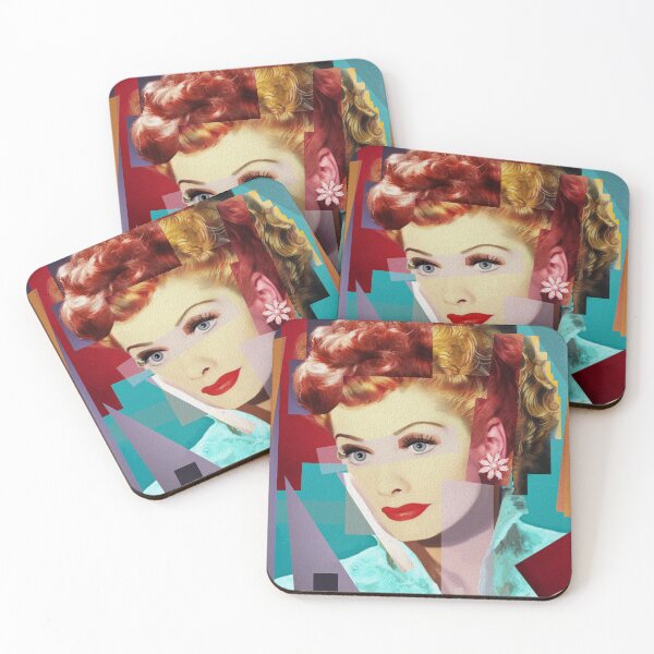 Item preview, Lucille Ball, crazy collage designed and sold by RebelPurpleGirl.
