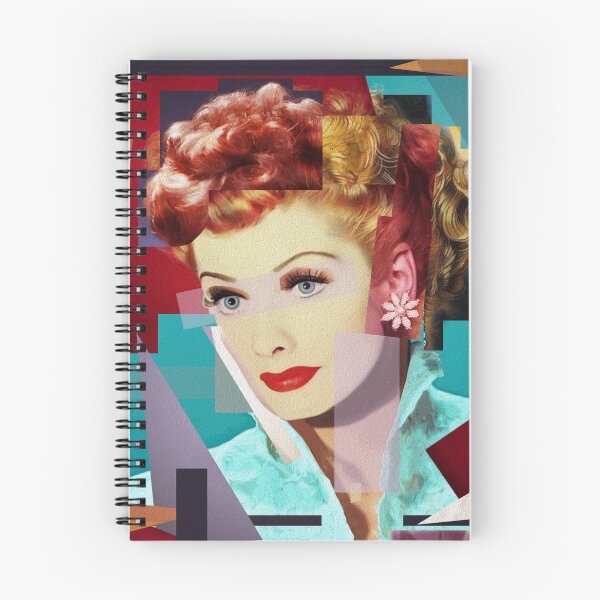 Item preview, Lucille Ball, crazy collage designed and sold by RebelPurpleGirl.