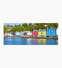 Colours of Tobermory Photographic Print