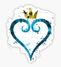 Kingdom Hearts Splatter Sticker