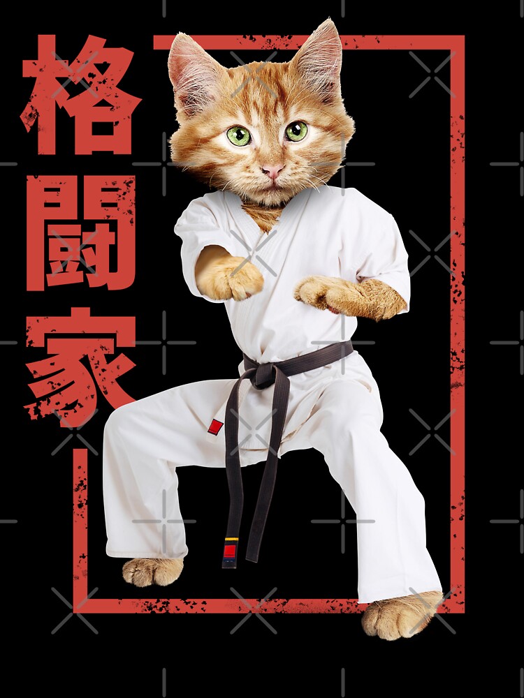 Karate cat outlet shirt