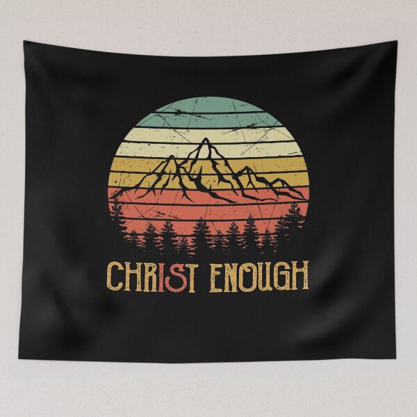 Item preview, Vintage Retro Christ Enough designed and sold by IngolfMatzen.