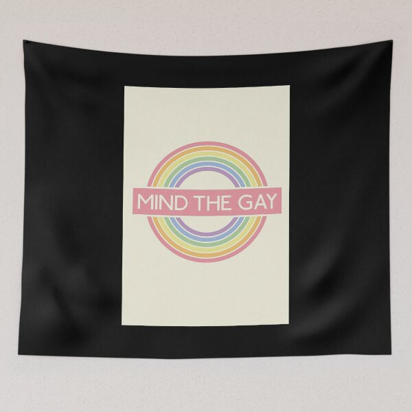 Item preview, Mind The Gay lgbt art designed and sold by AleehaZenger.